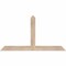 Ekena Millwork Portland Smooth Timber Gable Bracket, Douglas Fir, 48"W x 26"H x 1 1/2"D x 3 1/2"F, 13/12 Pitch GBW048X26X0204POR00SDF - alternate 1